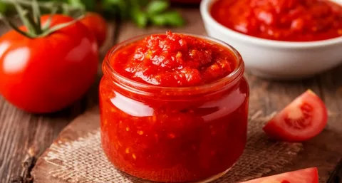 تصویر 1 از رب گوجه عمده تازه و خوش‌ رنگ با قیمت عالی